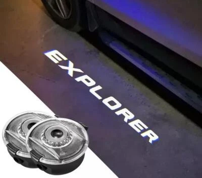 2x Para Ford Espejo LED Cortesía Charco Luces Blancas Fantasma Sombra Proyector Nuevo Foto 1 de 4