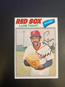 1977 TOPPS BASEBALL #258 LUIS TIANT!! $1 SHIPPING!! - Picture 1 of 2