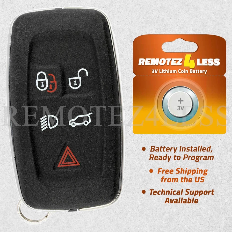 Keyless Entry Remote for 2010 2011 2012 2013 2014 2015 Land Rover LR4 Key Fob Foto 1 de 4