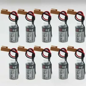 10pcs PACK JZSP-BA01 3.6V ER3V 1000mAh PLC Battery for Toshiba PLC CNC Machine - Picture 1 of 4
