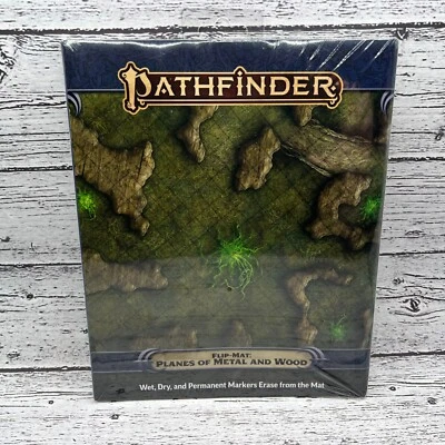Pathfinder Flip Mat: Planes Of Metal And Wood 24" x 30" - Image 1 of 3