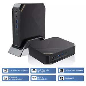 Blackview MP200 Mini Gaming PC Windows 11 Pro 16GB+512GB/1TB Computer 4,9 GHz - Bild 1 von 21