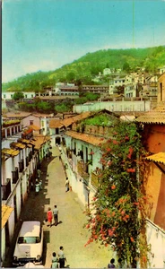 Postal De Colección Calle Tipica En Taxco Guerrero México - Imagen 1 de 2