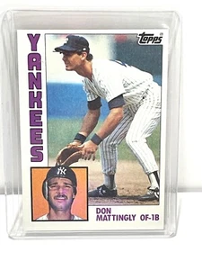 1984 Topps - Don Mattingly Yankees #8 (RC) - Picture 1 of 2