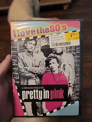 PRETTY IN PINK  Molly Ringwald Jon Cryer Annie Potts James Spader  BRAND NEW DVD - Image 1 of 2