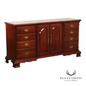 Pennsylvania House Chippendale Style Cherry Long Dresser - Picture 1 of 16