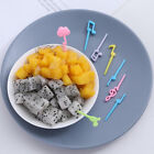 18pcs Food Fruit Picks Forks Bento Decor Set Children Cake Dessert Toothpick