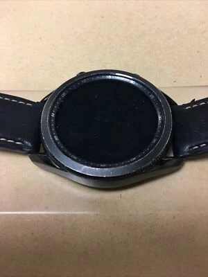 Samsung Galaxy Watch3 SM-R845 45mm Stainless Steel Case with Leather Strap -... - Image 1 of 4