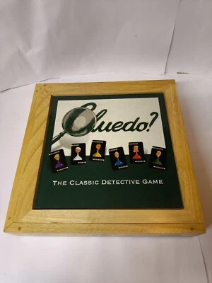 Cluedo - Parker Brothers 2011 Board Game Nostalgia Edition Wood Box  - Image 1 of 4