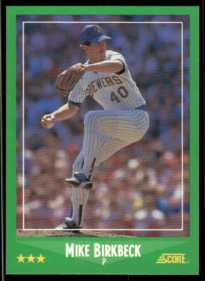 1988 Score #369 Mike Birkbeck - Image 1 of 2