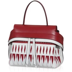 Tod's Tasche Mini Wave rot/weiß NEU - Bild 1 von 12
