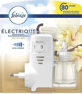 Febreze Starter Kit Electric Fragrance Dispenser Air Freshener Vanilla 20ml - Picture 1 of 3