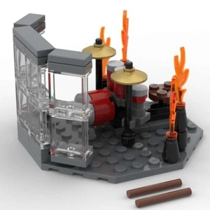 Custom Toy Drum Kit & Shield Enclosure Stage Church Concert Studio Band Gig - Picture 1 of 5