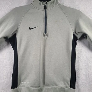 Nike Girls Long Sleeve Quarter Zip Athletic Shirt Size Medium - Picture 1 of 20