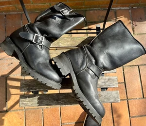 Biker Boots/Motorradstiefel Spirit, Damen/Herren, Unisex, Gr. 41, schwarz - Bild 1 von 13