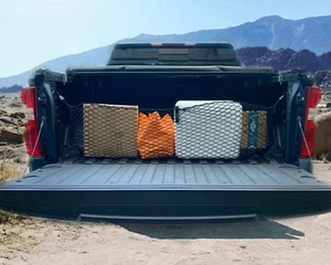 Red de carga organizadora de malla estilo sobre maletero trasero para Ford F250 F350 F450 F550 - Imagen 1 de 12