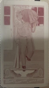 2011 GOODWIN WHITEY FORD #41 MINI MAGENTA PRINTING PLATE 1/1 ๐๐ฅ - Picture 1 of 2