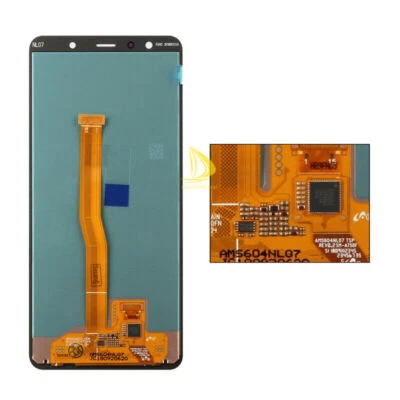 Samsung Galaxy A7 2018 A750F Touch LCD Screen Digitalizzatore Display Assemblaggio Nero" - Immagine 1 di 4