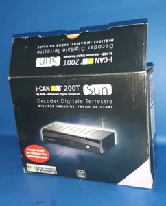 i-CAN 200t Sun DECODER DIGITALE TERRESTRE Adb - Picture 1 of 4