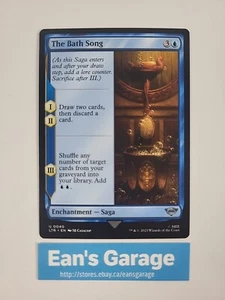 Magic: The Gathering LOTR The Bath Song LTR 0040 poco común - como nuevo - Imagen 1 de 2