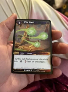 World of Warcraft WOW Trading Card Wild Wrath 19/202 - Picture 1 of 2