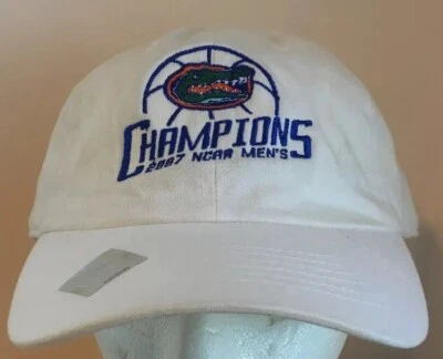 Boné cativante Florida Gators NCAA 2007 masculino campeões de basquete chapéu  - Imagem 1 de 4