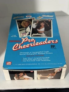 1995 Pro NFL Football Cheerleaders Wax Box 36 New Sealed PACKS SHIPS SAME DAY - Picture 1 of 7