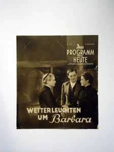 Wetterleuchten um Barbara - Programm von Heute - PvH 702 ungelocht (5/12) - Picture 1 of 1