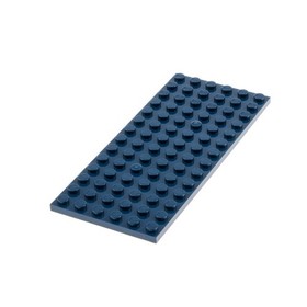 1x Lego Building Plate 6x14 Dark Blue Base Plate Atlantis Play Set 3851 3456