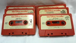 Vintage Posten/6 Kinderbuch auf Kassette Band Walt Disney Geschichtenerzähler Petes Drache - Bild 1 von 8