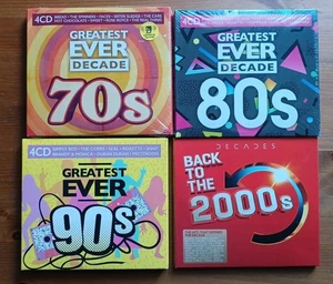 4 x Greatest Ever Decade CDs - 70er/80er/90er/2000er Jahre - Bild 1 von 7