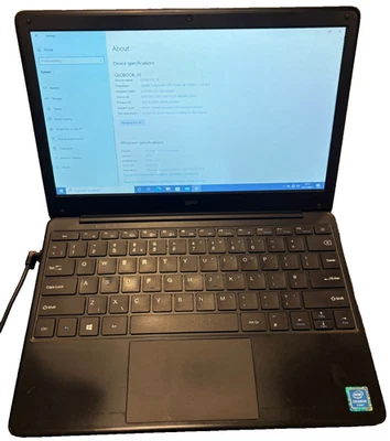 GeoBook 2e 12.5" Laptop Windows 10 Pro Intel Celeron N3450 4GB RAM 64GB eMMC - Image 1 of 4