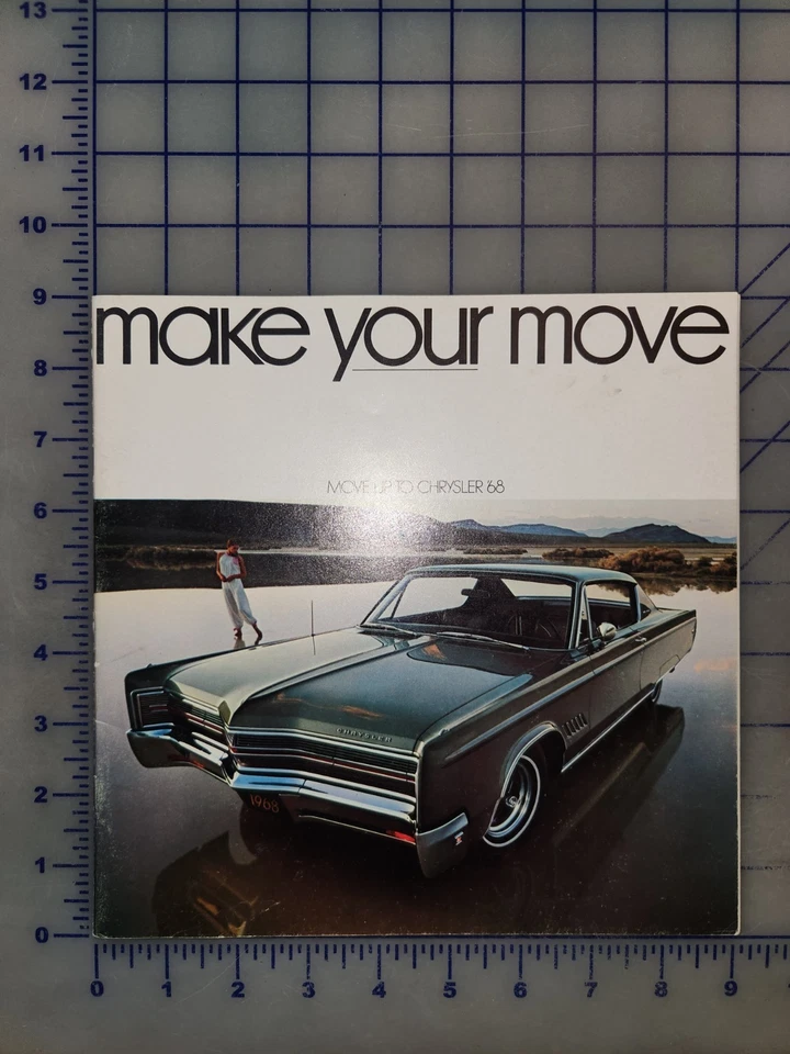 Chrysler 1968 folleto original 300 Newport New Yorker Town Country Foto 1 de 1