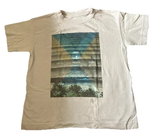 Local Motion Hawaii Ocean Surf Palms Sceneic Graphic T-Shirt Kids Size 7 - Picture 1 of 15