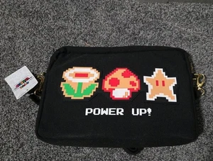 Borsa a tracolla Super Nintendo World Power Up nuova con etichetta, dal Giappone - Foto 1 di 9