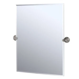 Gatco GC4369S Nickel Rectangular Mirror From The Charlotte Series - Picture 1 of 1