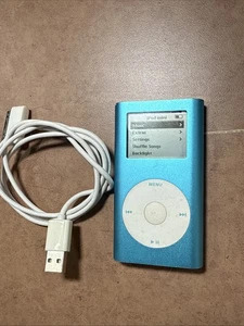 Apple iPod mini 4GB Mp3 Player A1051 2. Generation Blau! - Bild 1 von 5