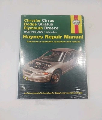 Manual de reparación Haynes 25015 Chrysler Cirrus, Dodge Stratus y Plymouth Breeze 95-00 Foto 1 de 4