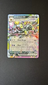 Pokemon TCG - Umbreon ex - Evoluciones Prismáticas Doble Raro EN 060/131 - Imagen 1 de 2