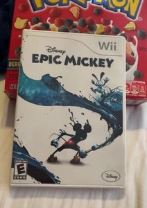 Disney Epic Mickey (Nintendo Wii) komplett CIB getestet - Bild 1 von 3