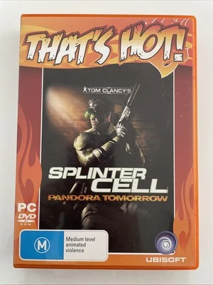Tom Clancy's Splinter Cell : Pandora Tomorrow - PC Game in Case  - Image 1 of 3