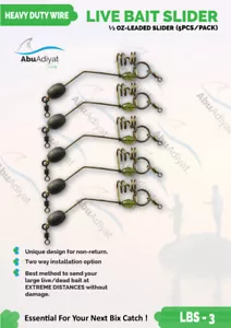 AbuAdiyat fishing Live Bait Slider 5 - Picture 1 of 2