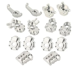 Juego de carcasa de eje trasero delantero portal aluminio anodizado TRX4 TRX6 HÁGALO USTED MISMO PARA 1/10 RC C - Imagen 1 de 7