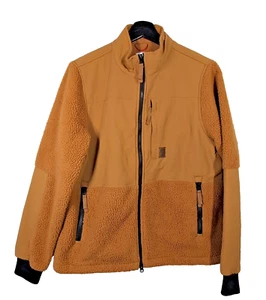 TOPO DESIGNS Giacca Pile Subalpino Full Zip Cachi Donna Tg L Outdoor Usato in Ottime Condizioni - Foto 1 di 9