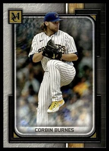 2023 Topps Museum Collection CORBIN BURNES #89 MILWAUKEE BREWERS - Picture 1 of 2