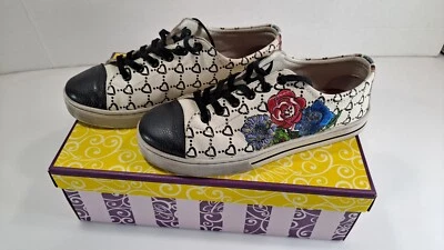 Zapatillas Brighton "Beauty" de cuero para mujer talla 7M. Foto 1 de 4