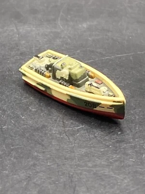 Micro Machines Galoob PT Boat 208 Camo Military Vintage Collectible Toy Boat - Image 1 of 4