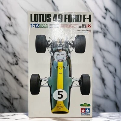 TAMIYA 1/12 Lotus 49 Ford F1 Plastic Model Big Scale Series n.12 Età 15+ Giap... - Immagine 1 di 4