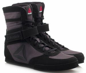 white and gold reebok boxing shoes