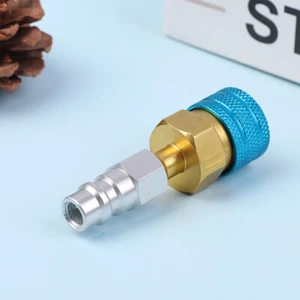 Automobile Air Conditioning Refrigerant Quick Connector Simple Liquid Nozzle - Picture 1 of 6